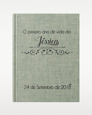 Book 25×19 com capa em linho ou veludo